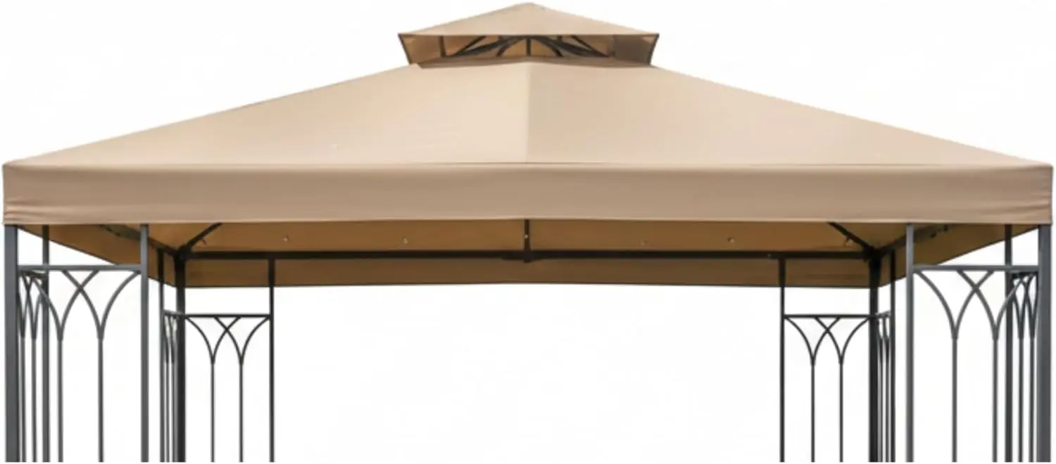 

Прочный сменный тент 350 для беседок 10' x 10', бежевый - совместим с Gardenline