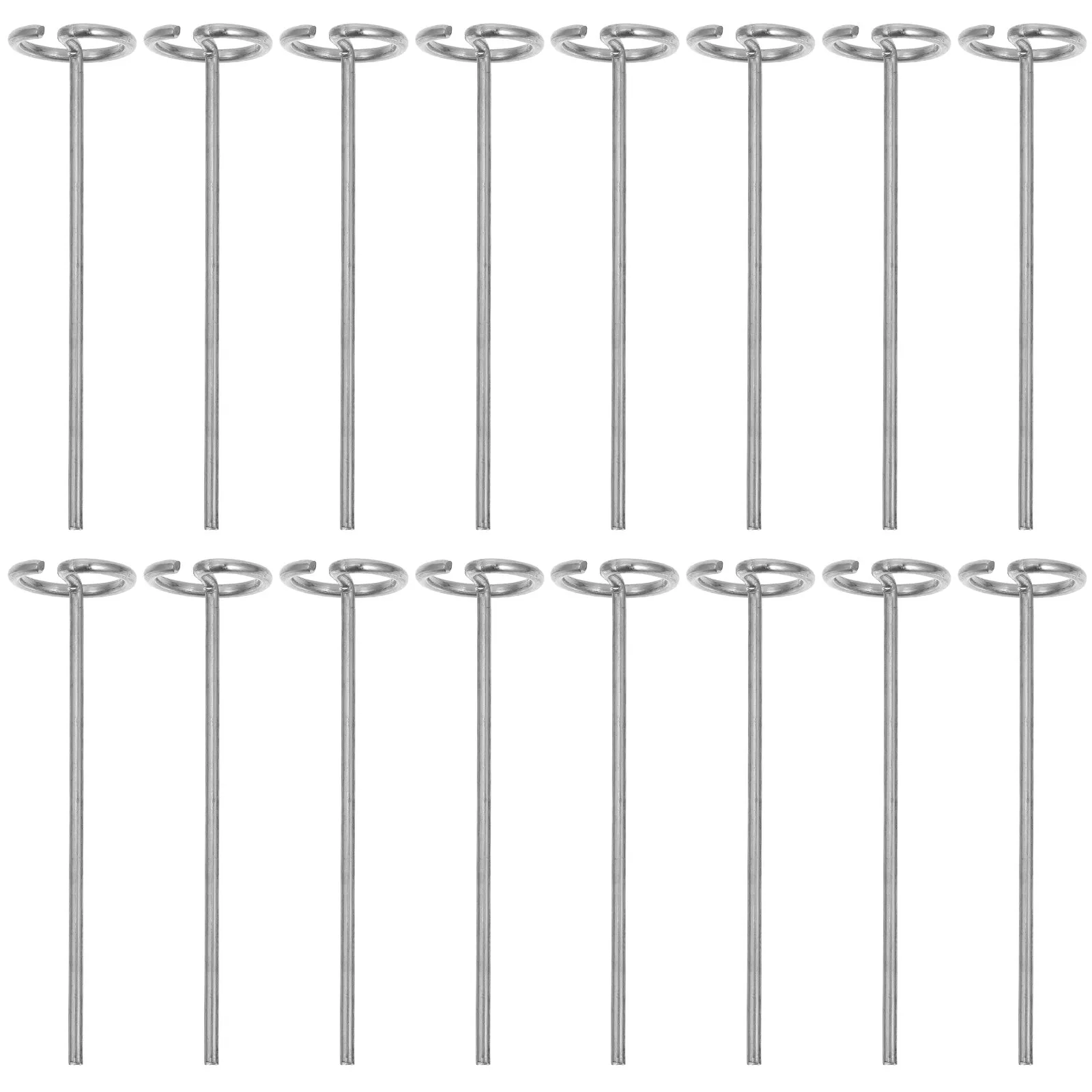 Solar Lawn Ground Stakes Garden Outdoor Yard Halloween Christmas Garden Pin Garden Pins Garden Edge Stakes Camp Stakes 20Pcs - view 3
