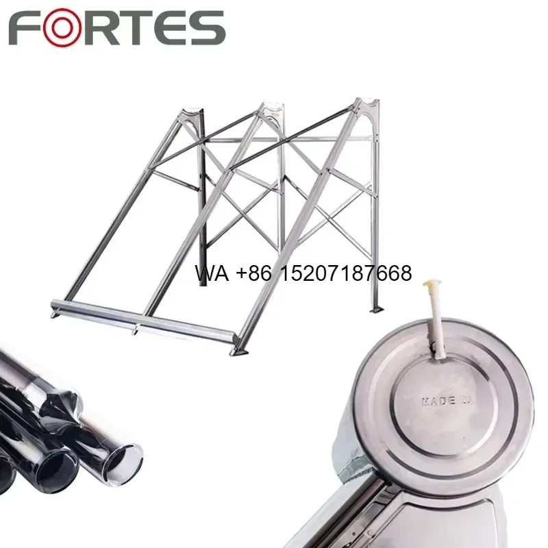 Wmwmnu High Quality 200L 300L Pressurized Solar Water Heater Hot Water Heating System for Home Use