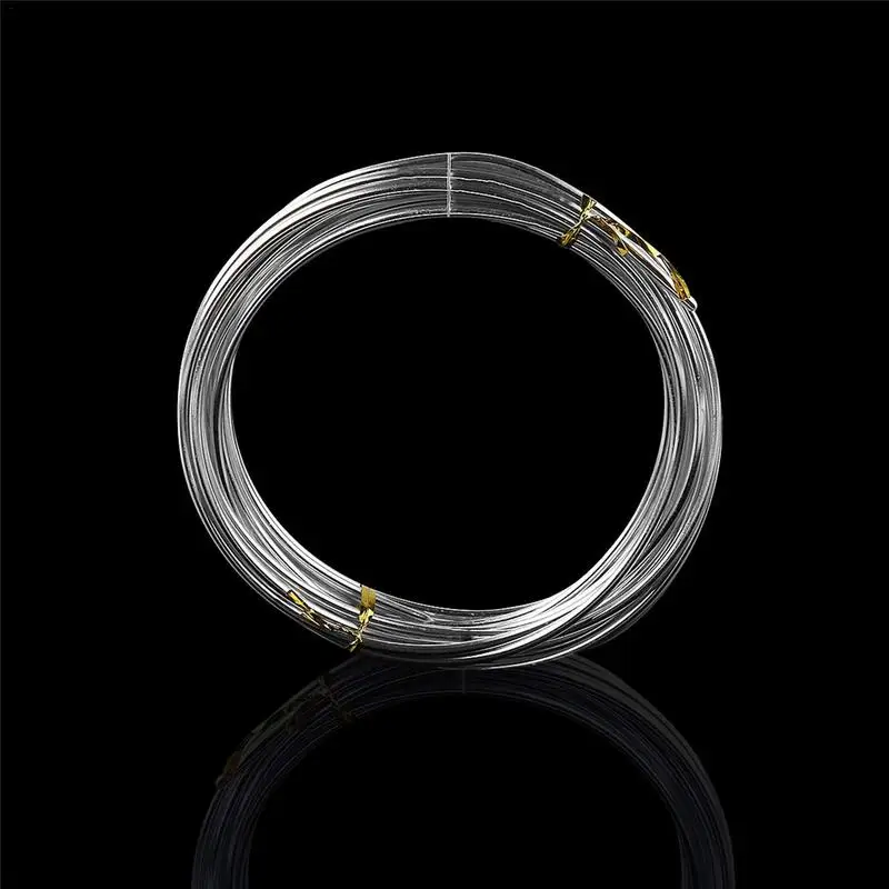 10/20M Silver Aluminum Craft Wire Versatile Bendable Metal Craft Wire For Making Dolls Skeleton DIY Jewelry Crafts 1/1.5/2mm