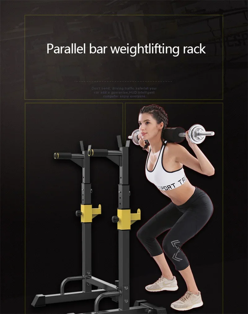 Multi Functional Weight Dumbbell Bench Rack Weightlifting Bed Folding Barbell Lifting Training Bench Press Fitness Equipment