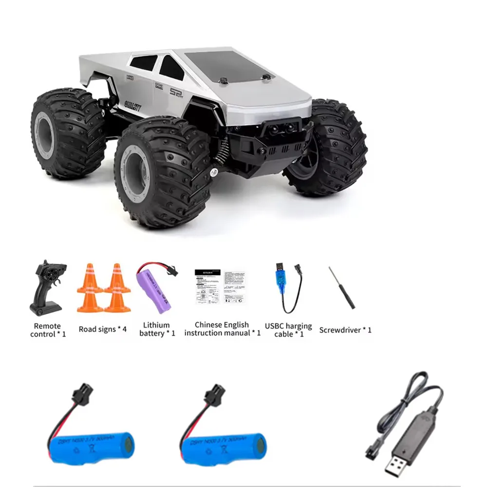 JJRC Q208 RC Car Battery 3.7V 500mAh SM-2P plug Charging Cable Q208 Rc Car parts