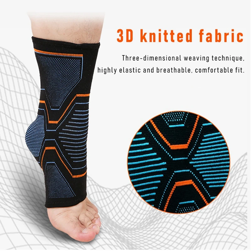 Ankle Brace for Running Fitness Compression Sleeve Ankle Support Plantar Fasciitis Socks for Men Women Sports Ankle Protection