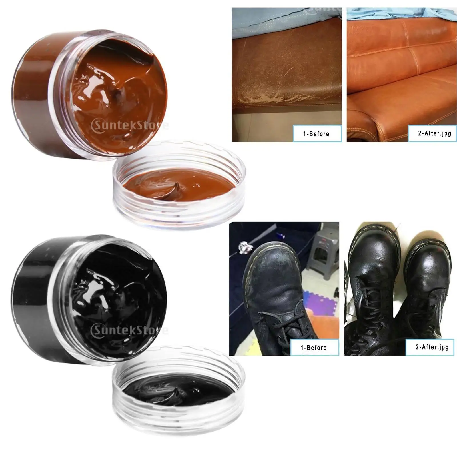 Premium Leather Restoration - Complete Repair Solution for Scratches and Scuffs