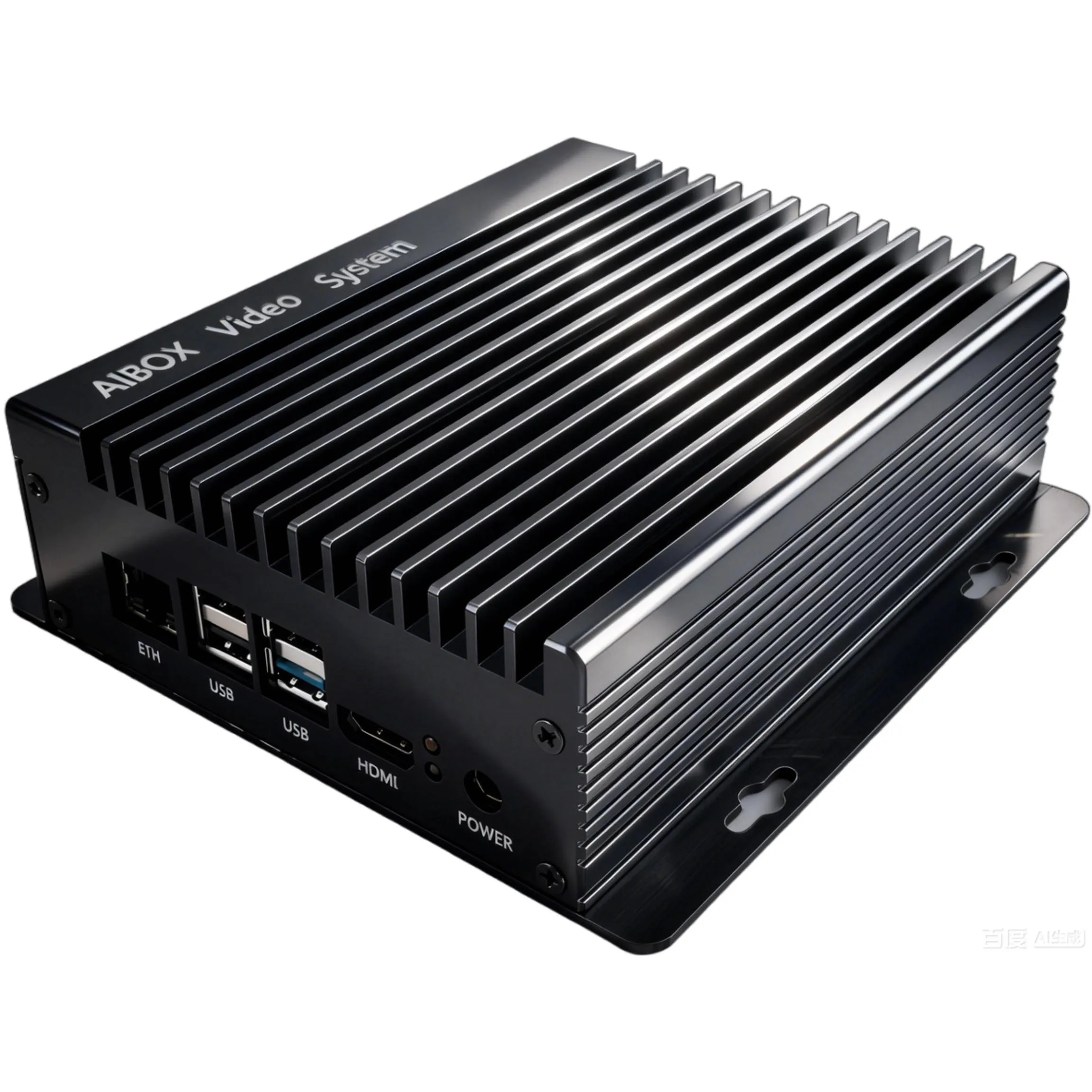 Smart AI Algorithms Edge All-in-one Computer Box 8CH Industrial PLC Controller IoT Control System Edge Computing Controller