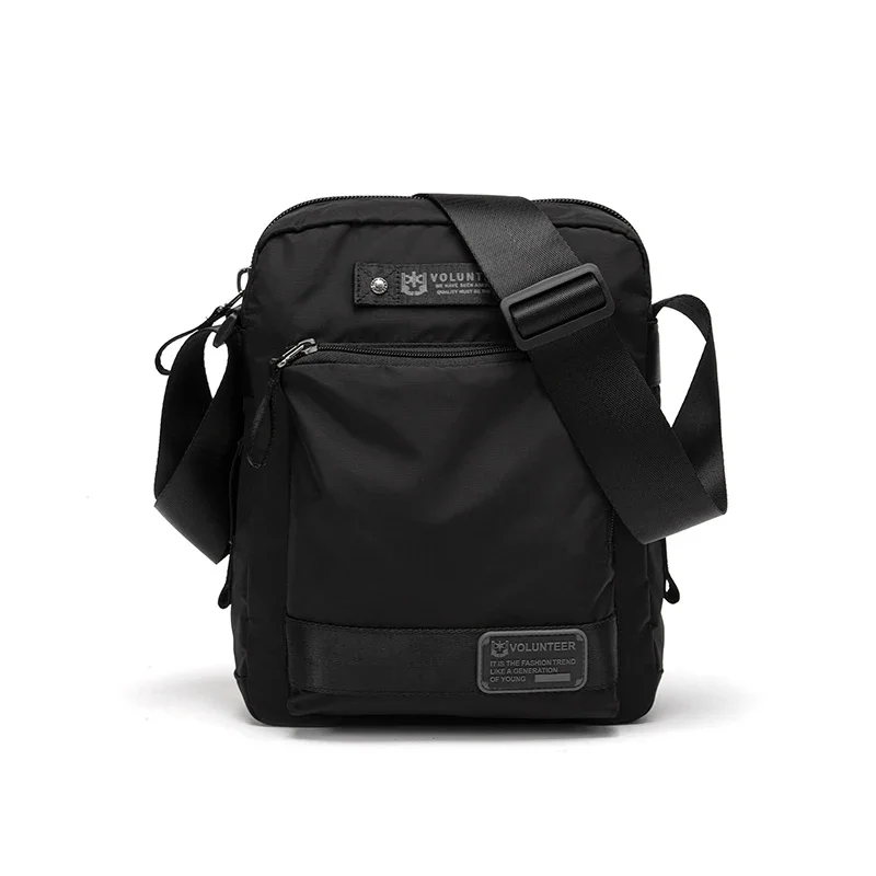 Volunteer Men's Crossbody Shoulder Bag Casual Oxford Cloth Waterproof Messenger Bags Men Commuter Phone Sling Bag Male 1825-04