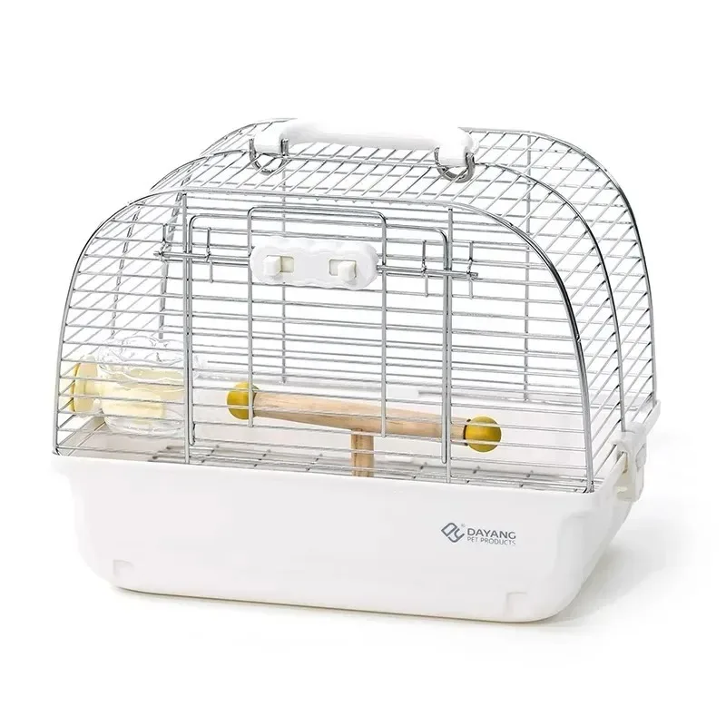 

Dayang 304 stainless steel parrot outer belt cage gold bear honey bag glider peony bird portable outer cage T30SS