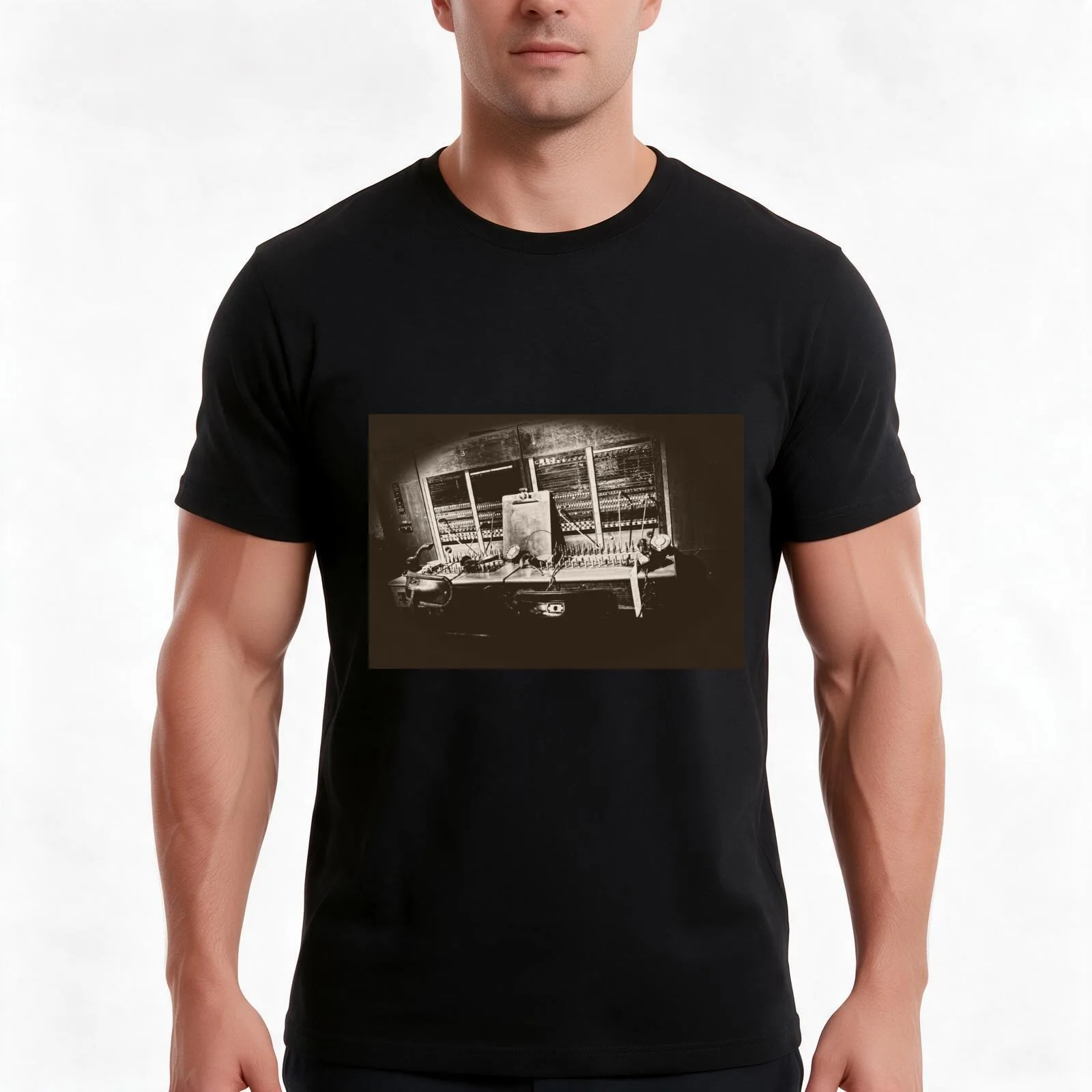 Communication T-Shirt Summer Casual Cotton Tee Oversized Streetwear Tops Vintage Graphic Print Loose Fit Short Sleeve