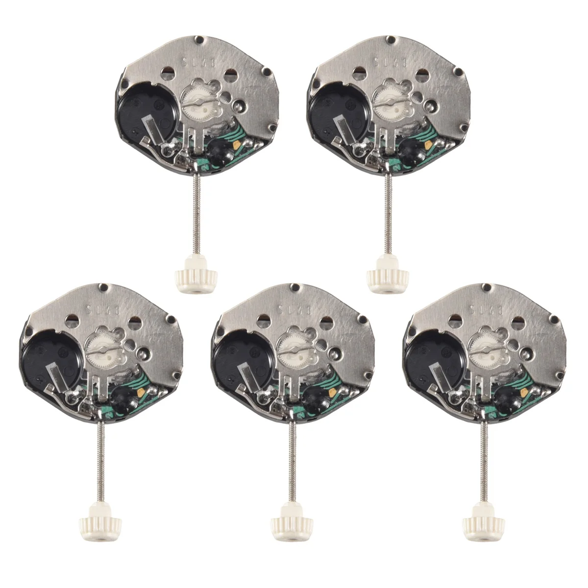 High-end 5Pcs SL68 Quartz Watch Movement Replacement for Watchmaker Repairing Tool Accessory High Quality Watch Parts