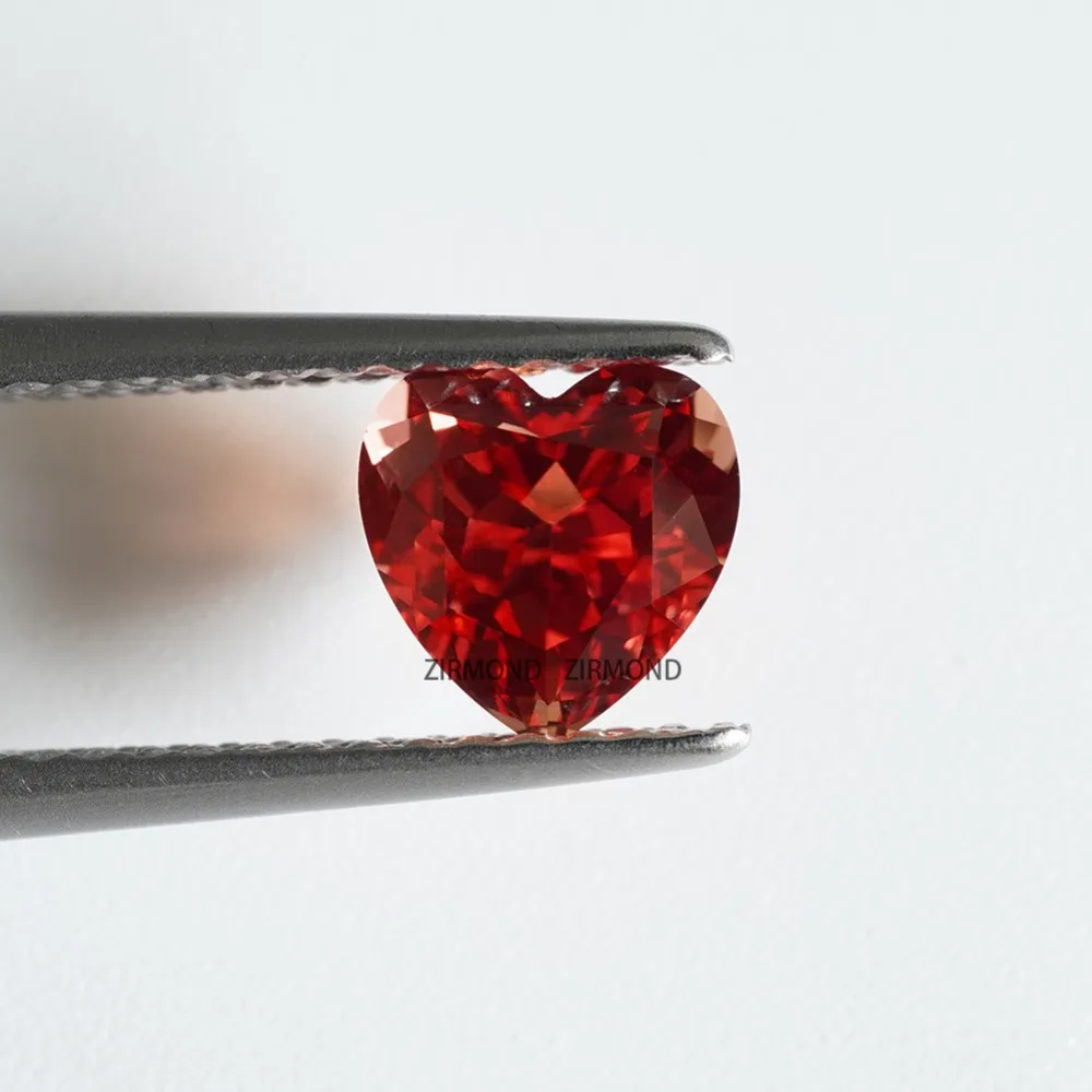 

Блестящий перерабатываемый сапфир Padparadscha, цвет сердца, свободные драгоценные камни для эффектных колец и подвесок, выберите отчет AGL