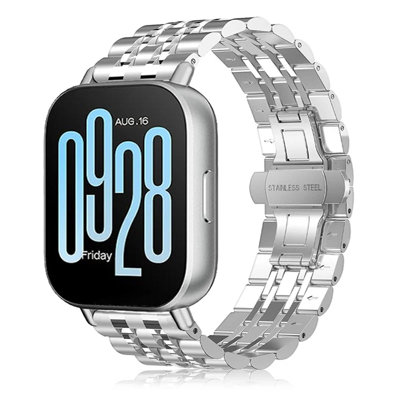Cinturino in metallo per Redmi Watch 5 Lite cinturino in acciaio inossidabile per redmi watch 5 braccialetto attivo per redmiwatch 5 braccialetto attivo