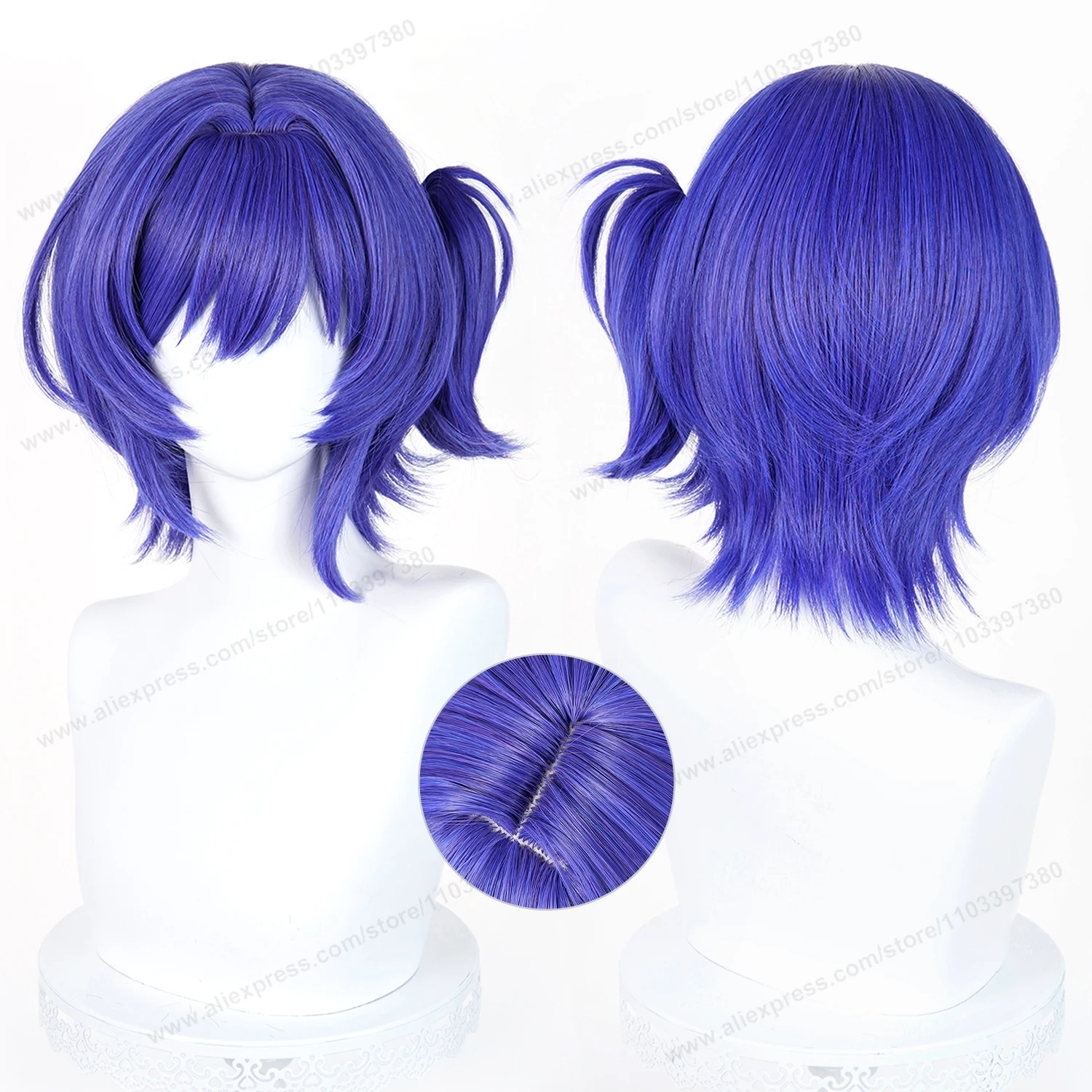 Prune Cosplay Wig 33cm Short Women Hair Anime Cosplay Wig Halloween Heat Resistant Synthetic Wigs