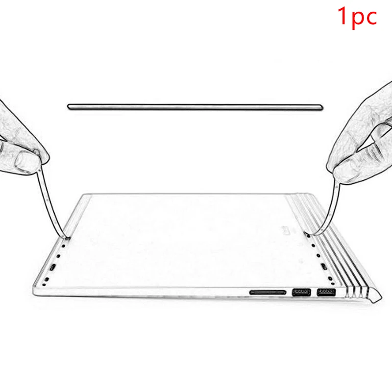 

1pc Nonslip Strip For Microsoft Surface Book 3 Rubber Feet Bottom Replacement