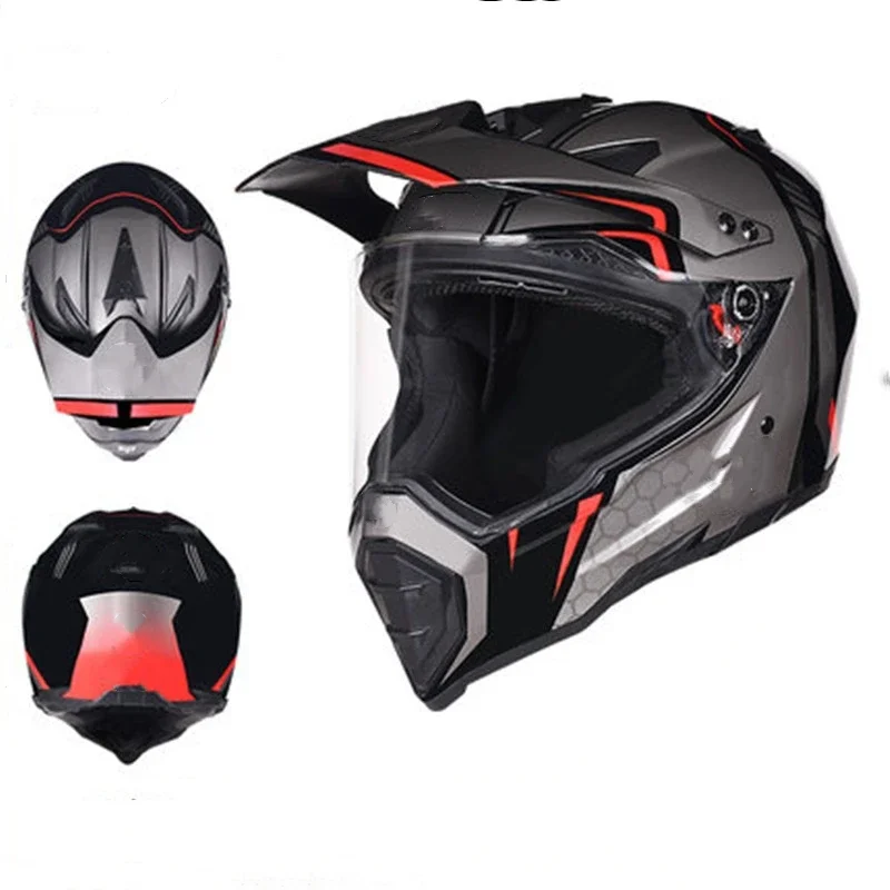 

Motorcycle Helmet Adult Off-road Helmet Come With Lens Bike Downhill AM DH Cross Helmet Capacete Motocross Casco