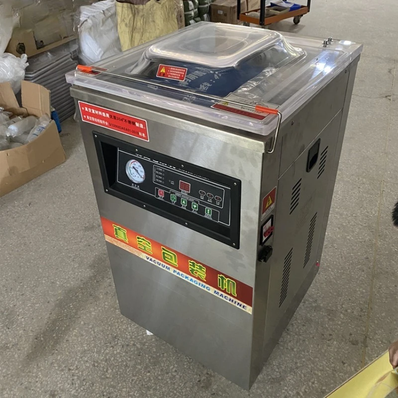 

Commercial 400 vacuum packaging machine for both wet and dry use