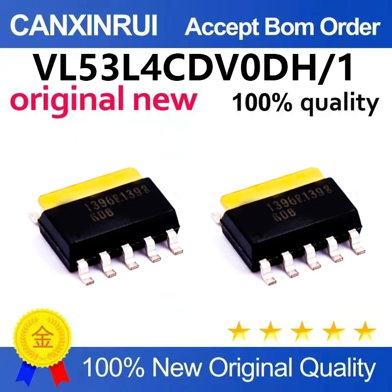 （5pcs-100pcs）Original VL53L4CDV0DH/1 SMD-12P Time of Flight (ToF) proximity distance sensor chip