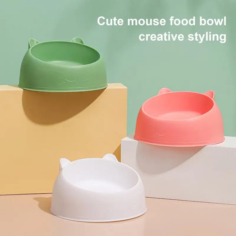 Hamster Feeding Bowl Hamster Food Water Bowl For Rabbit Guinea Pig Small Pets Feeder Dish Pet Food Bowl Supplies view 3