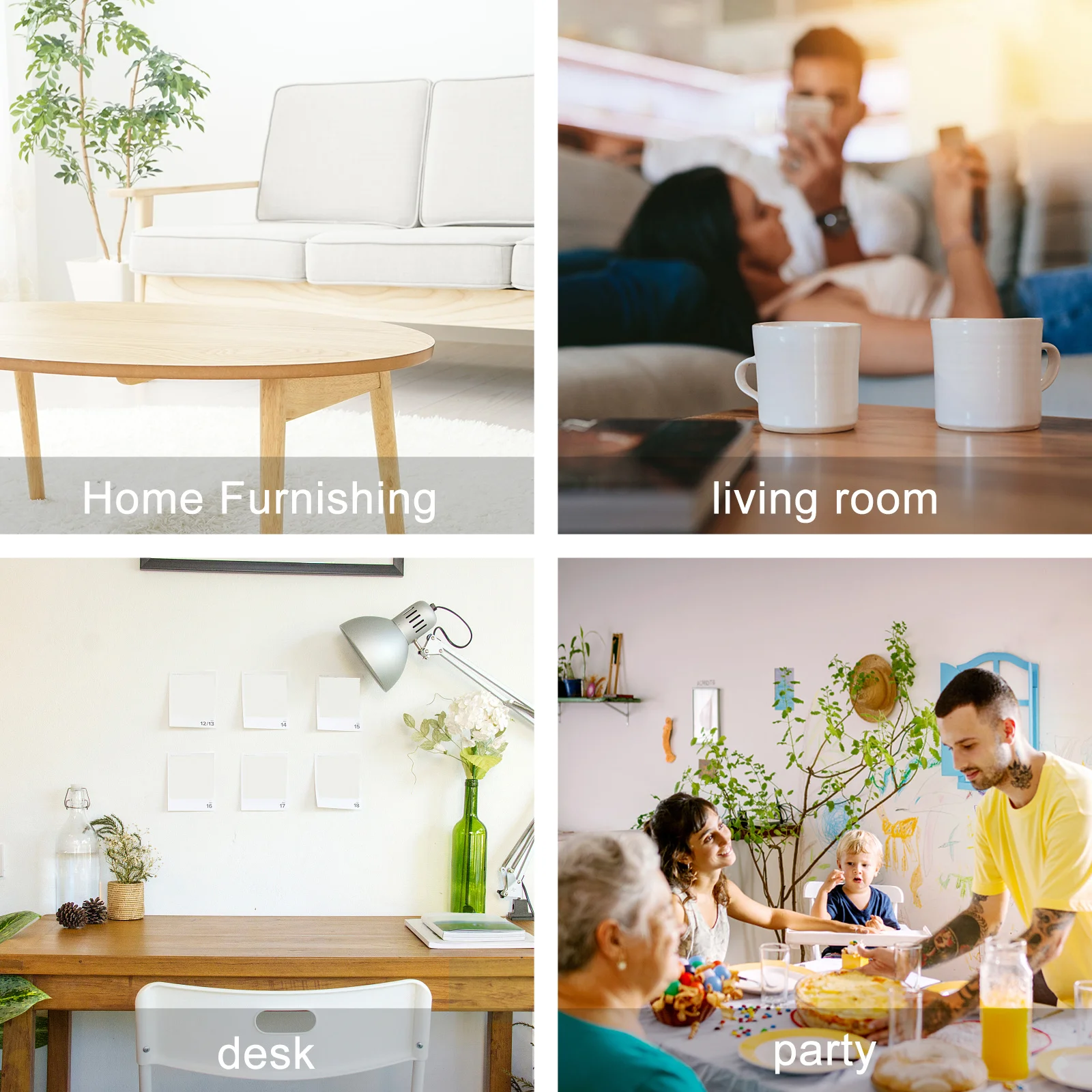 

3Pcs Adorable Rabbit Decor Exquisite Look Beautiful Details Good Texture Easter Rabbit Photo Props Environmental Protection