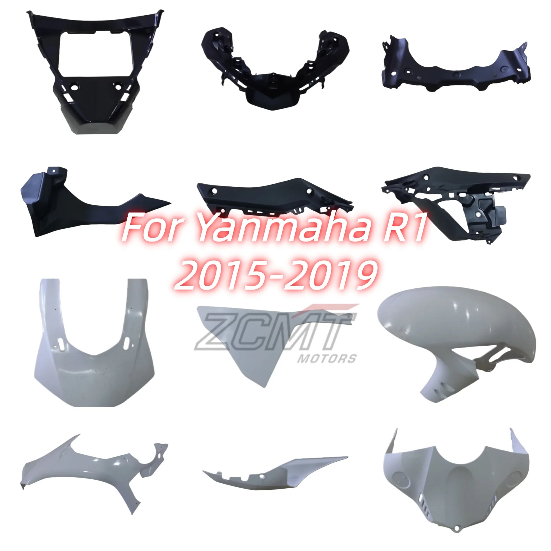 

NEW ABS Motorcycle Full Injection Mold Fairing Kit Fit For YAMAHA YZF R1 2015 2016 2017 2018 2019 Bodywork Whole Fairings kits