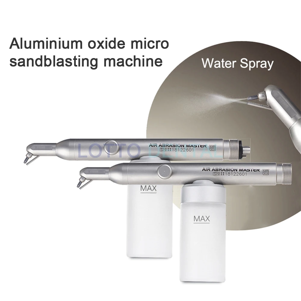 Dental Air Polisher aluminum Oxide Air Abrasion Master Sandblaster Device Air Flow With Water spray Dentistry Tools 2/4 Hole