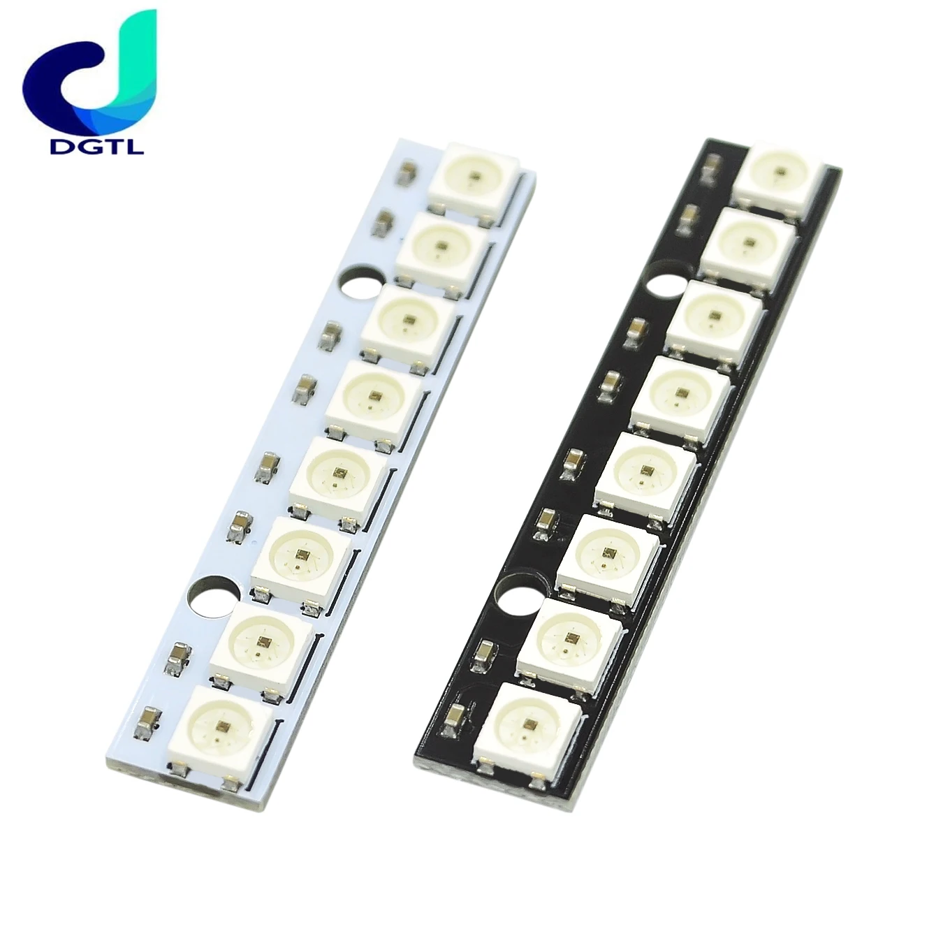 

10PCS/LOT 8 channel WS2812 5050 RGB LED lights built-in full color-driven development board