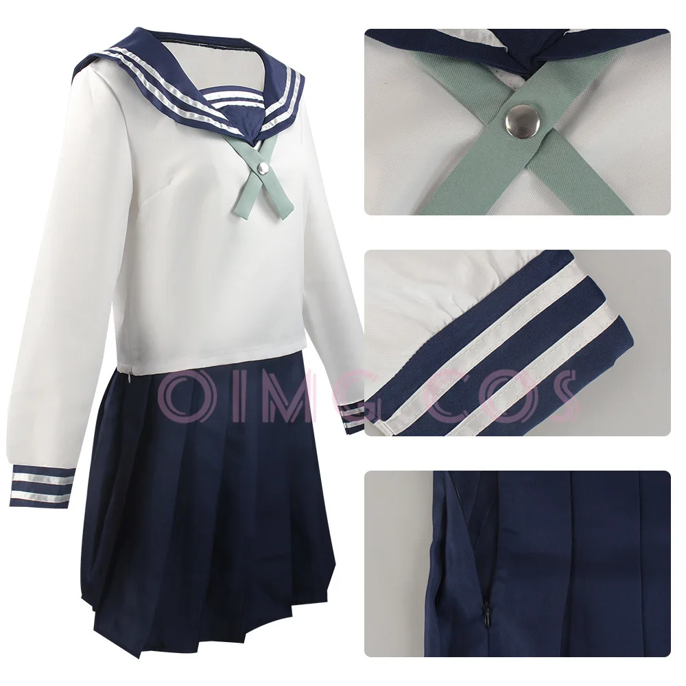 Amanai Riko Cosplay Costume Japanese Anime Game Uniform Halloween Costumes Men Game Character Outfits