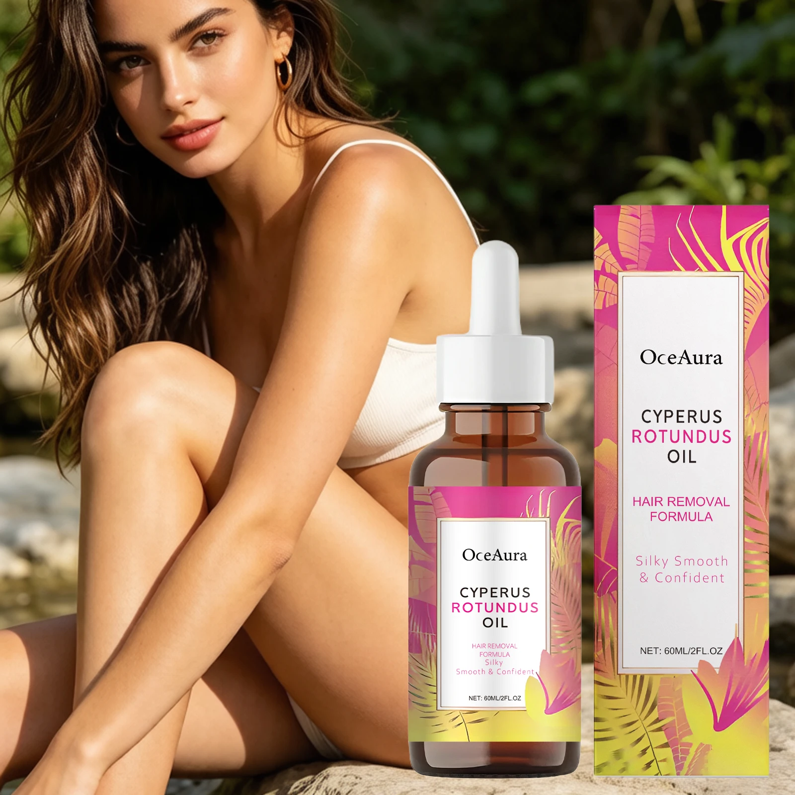 Hair Removal Cream - Cyperus Rotundus Oil Reduces Hair Growth
