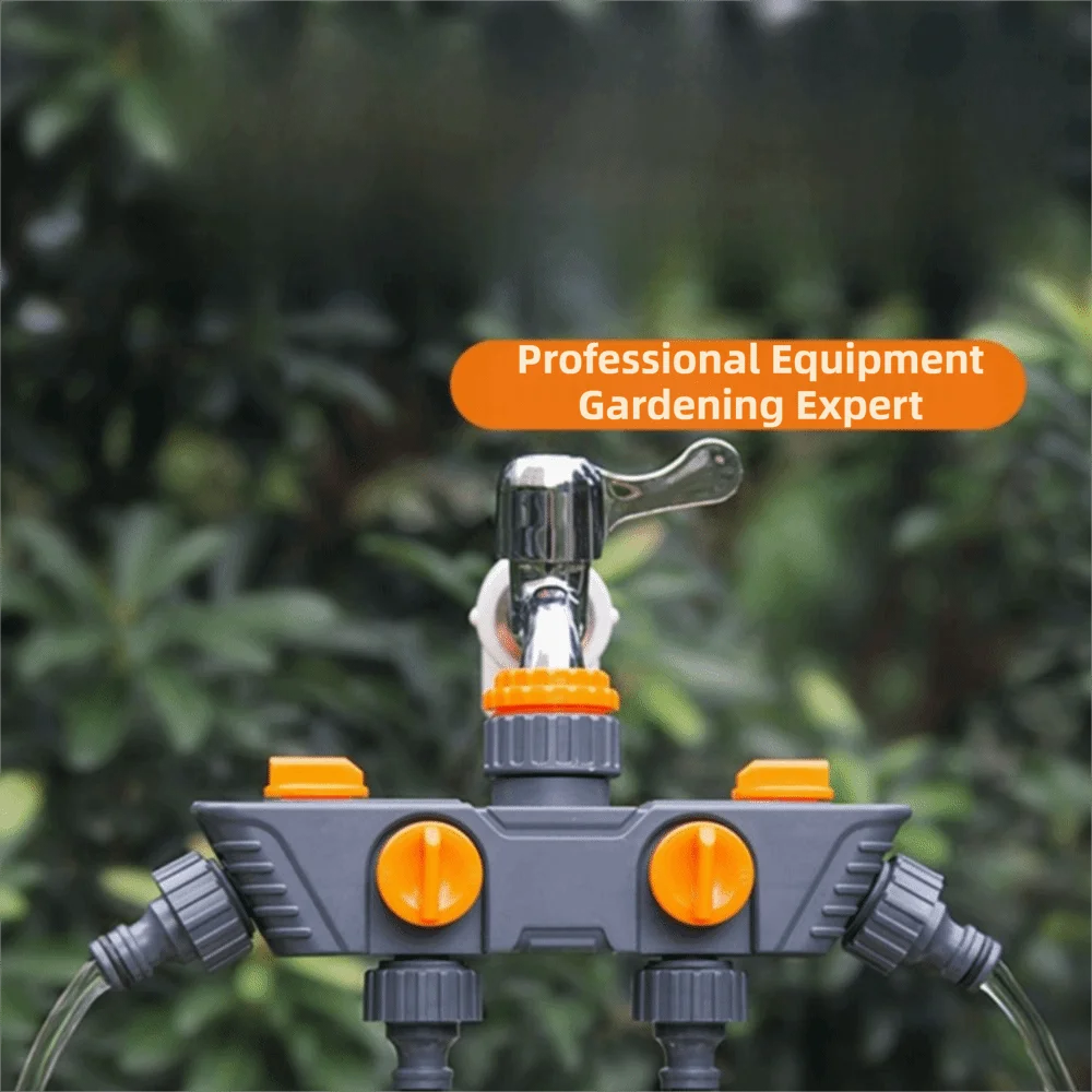 Four Independent Switches Hose Diverter Faucet Faucet Diverter Tap Hose Connector Water Connector Hose Connector Pipe Splitter