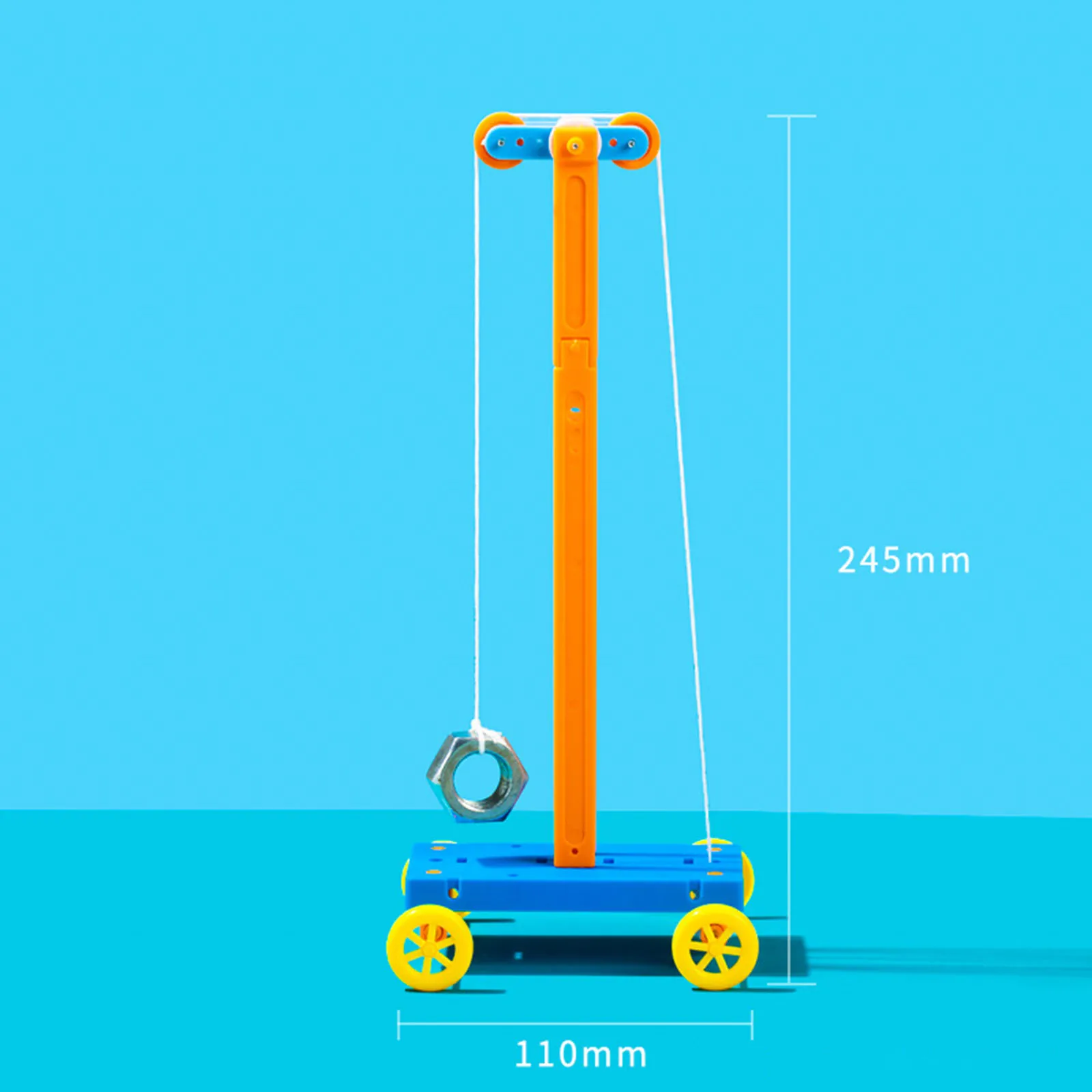 DIY重力車技術小型生産、子供の物理学、科学実験、茎メーカー材料、教育ツール