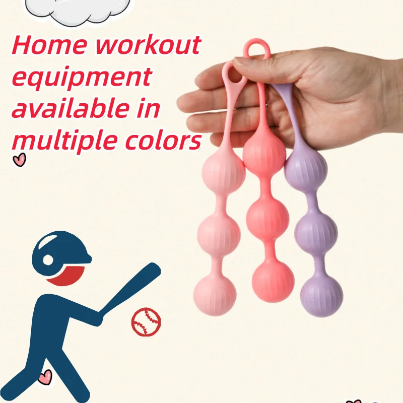 

3 Size Silicone Massage Solid Ball Reusable Female Family Yoga Training Stretching Increases Multi Functional Fitness Equipment