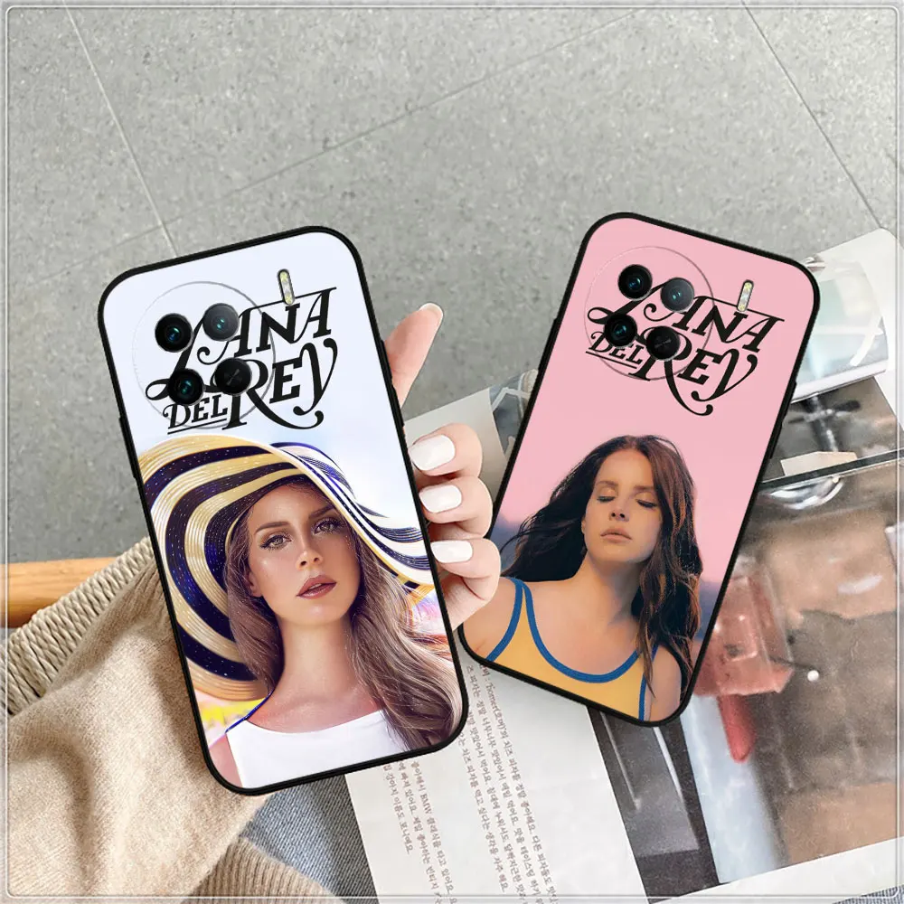 Singer Lana Del Rey Rapper Phone Case For VIVO X90 X80 X70 X60 X50 PRO X27 X23 X21 X21I X20 Y50 Y35 Y36 Y25 Y22S Y21 Y20 Cover