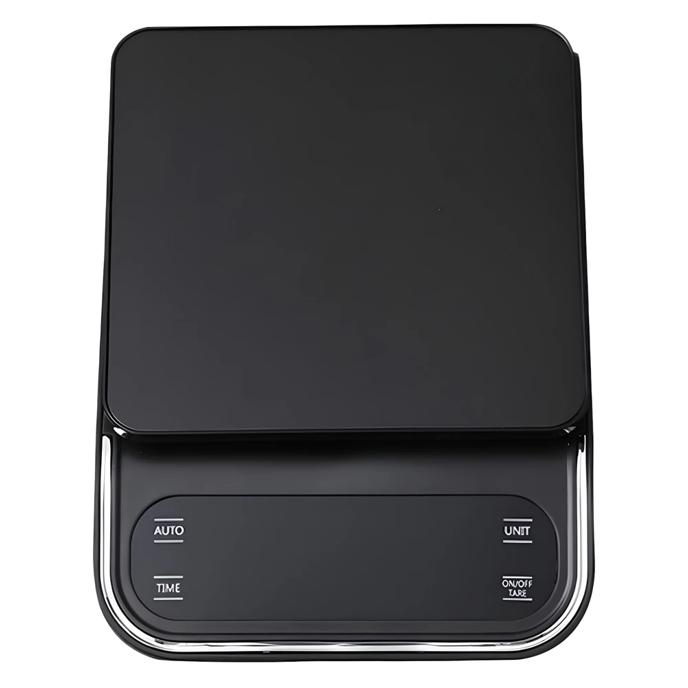 Digital Scale Waterproof Kitchen Electronic Coffee Scale USB Charge Measuring Tools LED Display 3KG/0.1g with Timer Auto Timing