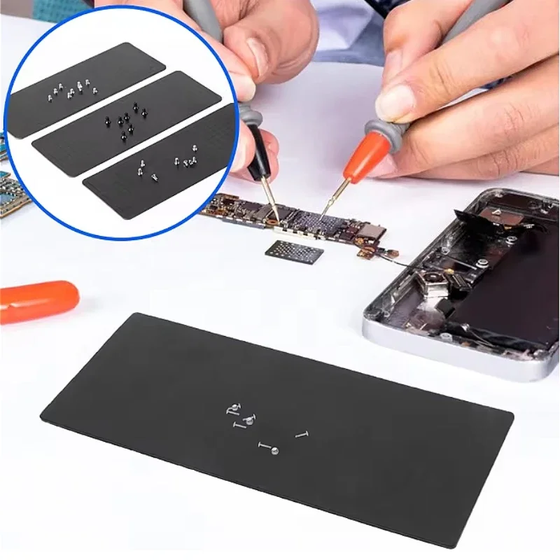 Magnetic Screwpad Soft Magnetic Storage Work Mat Postion Memory Plate Mat for Mobile Phone Repair Screws Organization Storage