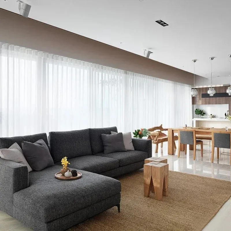 cortinas modernas para sala