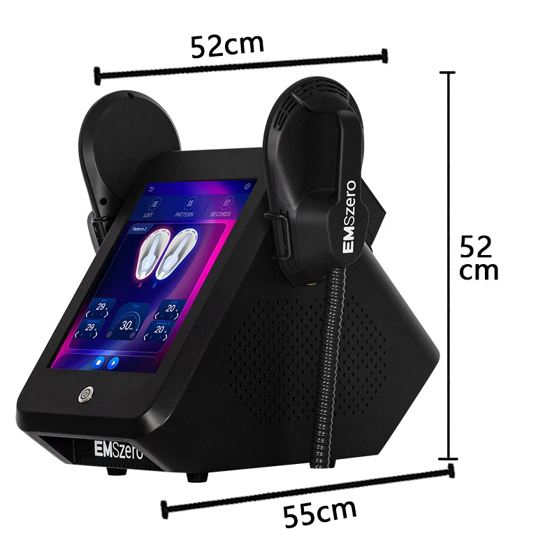 Appareil d'Entraînement Musculaire Professionnel Emszero, Appareil Électromagnétique pour les Muscles du Corps, du Plancher Pelvien et Pelvien, RF, 15 Positions, 6500W