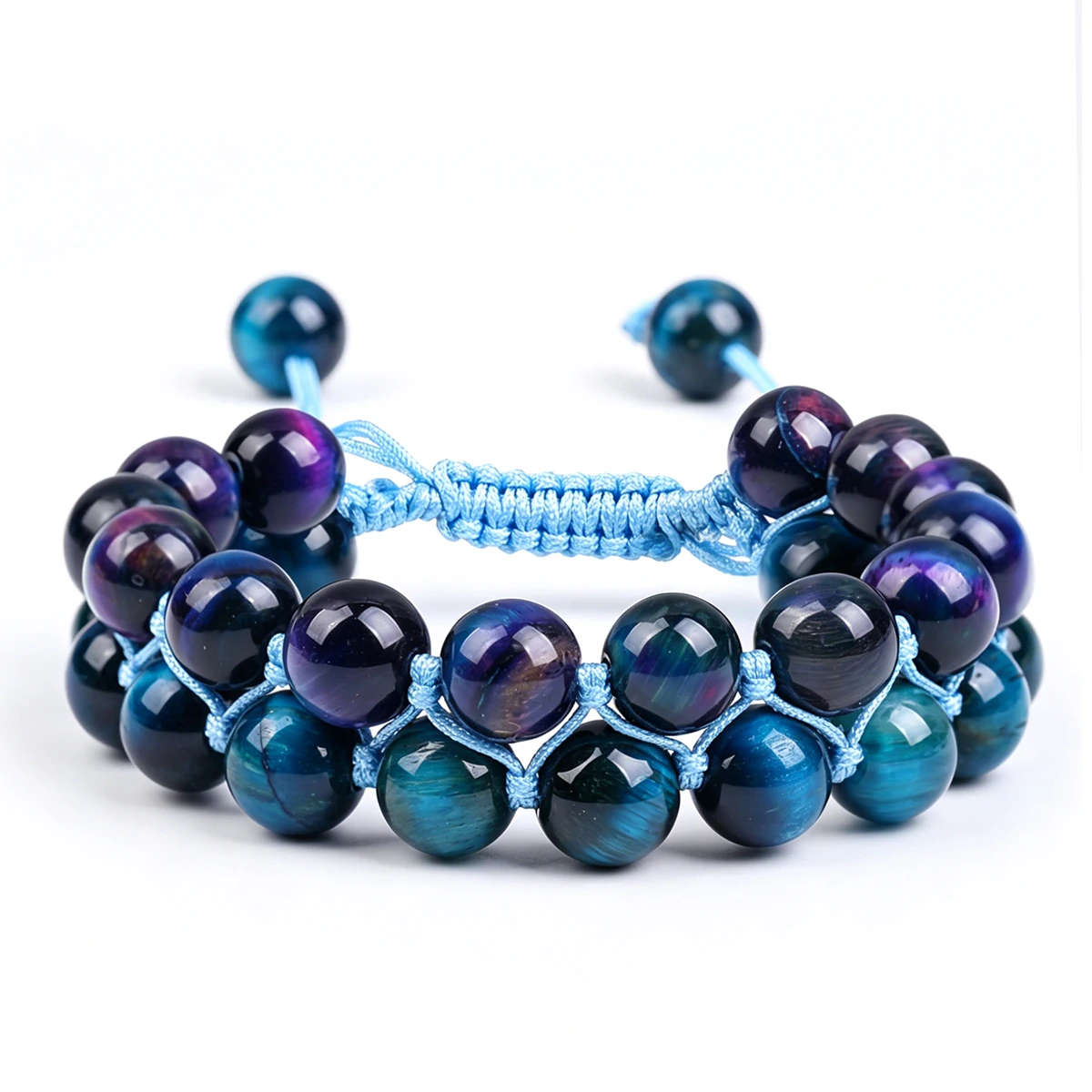Herren-Armband aus natürlichem Citrin, gewebtes Armband, roher gelber Kristall, zieht Reichtum, Fülle, Heilstein, Schmuck, Geschenk für männliche Geschäftsleute – Detail 26