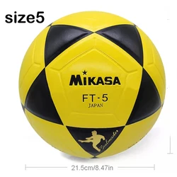 Size 5 Soccer Ball PU Waterproof Wear-resistant Football Adults Indoor Outdoor Training Ball Team Match Football