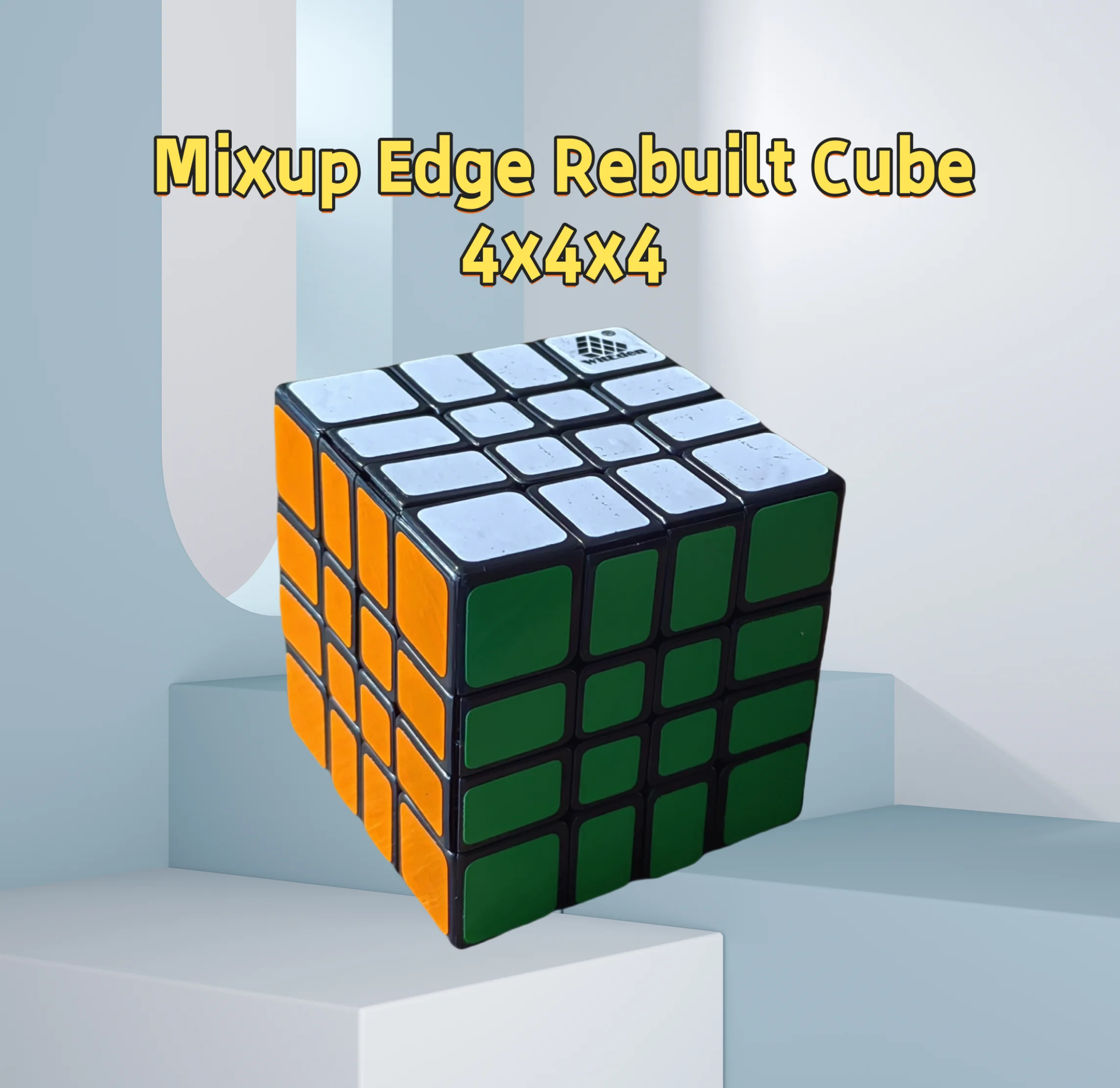 WitEden Mixup Edge Rebuilt Cube 3x3x3/3x3x4/4x4x3/4x4x4 Professional Speed Cube Puzzle Toys Children Gift