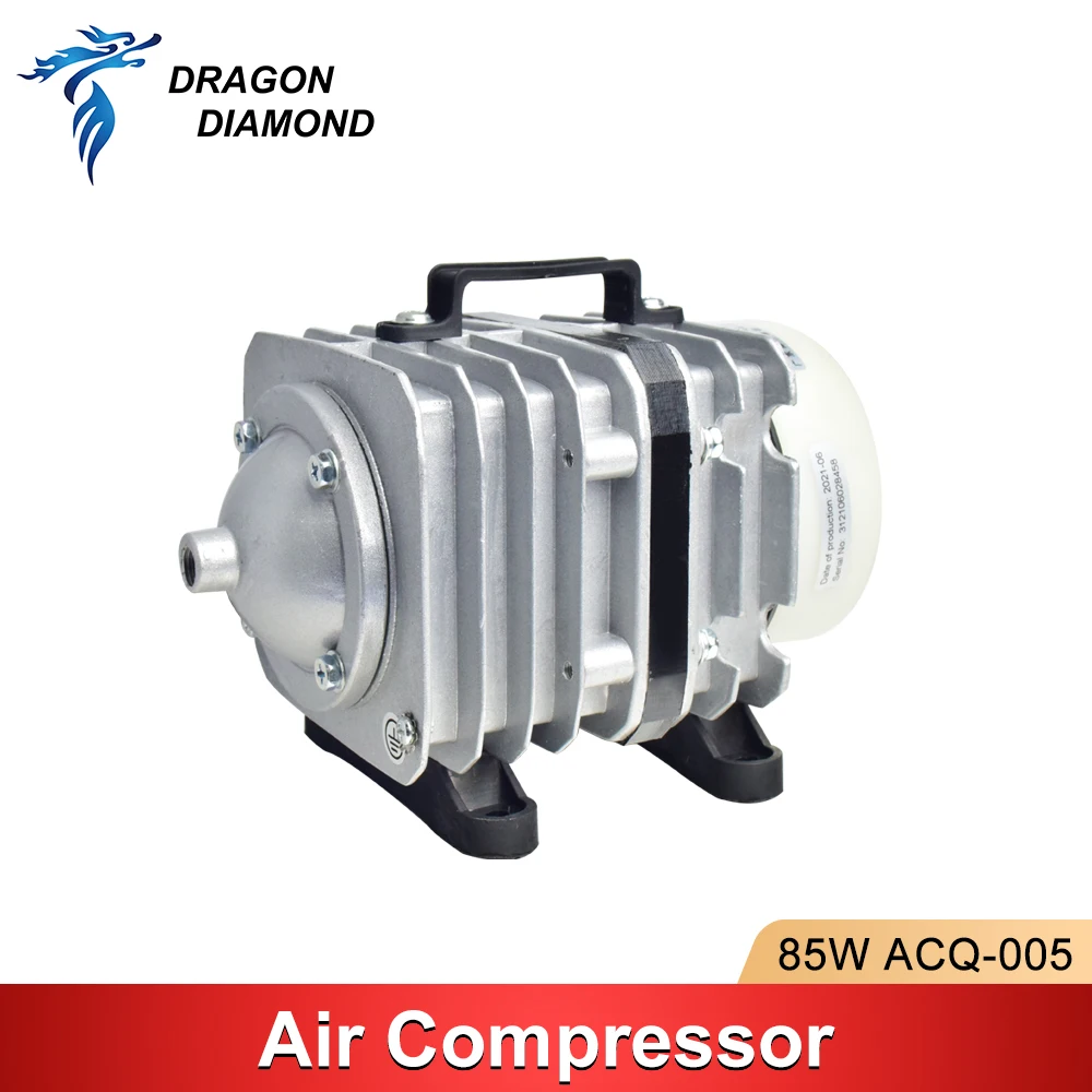 

DRAGON DIAMOND 85W Air Compressor Electrical Magnetic Air Assist Pump 220-230V For CO2 Laser Engraving Cutting Machine ACQ-005