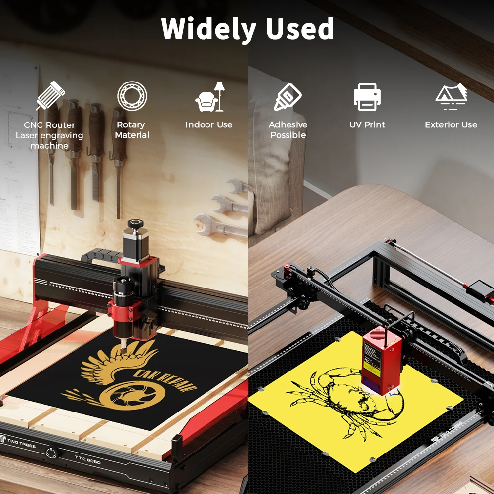 ABS لوحة ل CNC حفارة لونين مجلس 300x300x1.3 مللي متر لتقوم بها بنفسك لوحة المفاتيح لوحة الباب لآلة الحفر بالليزر Twotrees #2