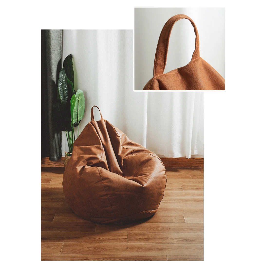 IStapromo الهدايا الصانع بالجملة رقيق لينة مقاوم للماء أريكة استرخاء حديقة أريكة بنمط حقيبة الفول متعدد الألوان الترفيه كيس القماش في الهواء الطلق #2