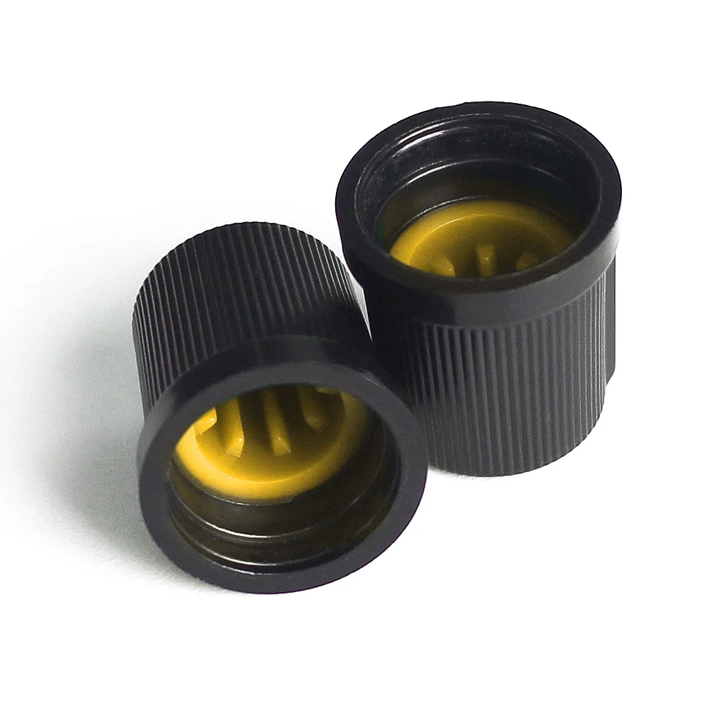 5 قطعة WH148 AG3 الجهد مقبض الباب غطاء 15x15 مللي متر مقابض بلاستيكية صفراء مقبض البرقوق