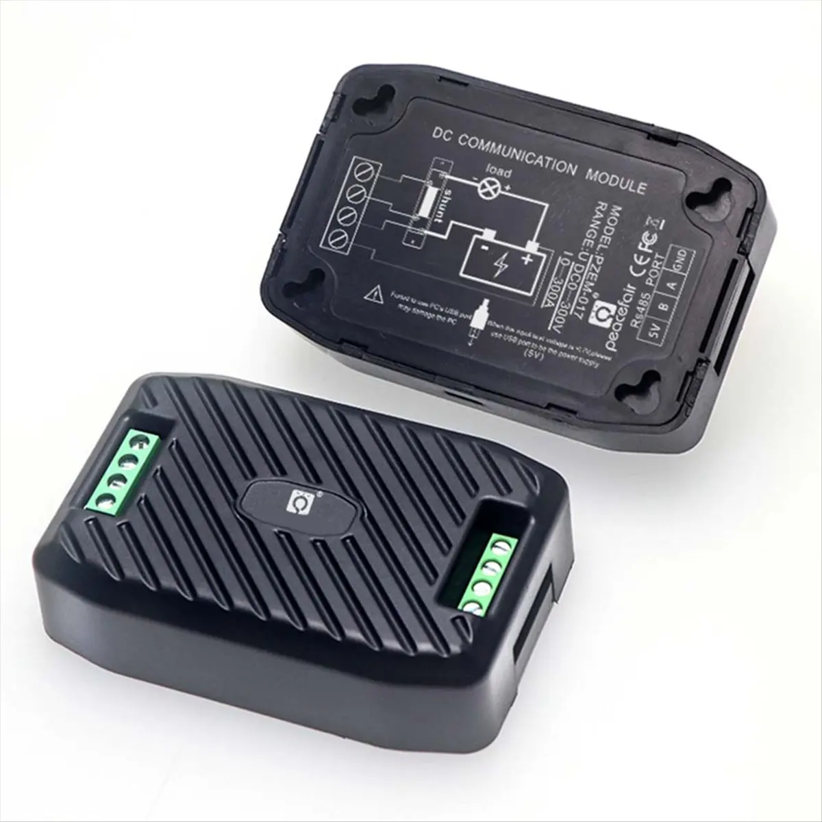 PZEM-017 DC 0-300V Voltmeter Ammeter 300A Voltage Current Energy Power Meter RS485 Modbus Voltage Tester with Shunt