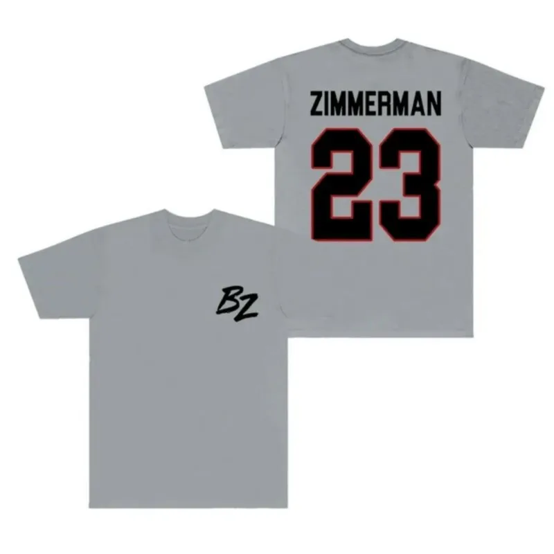 Bailey Zimmerman BZ Logo T-Shirt Merch Unisex For Women/Men Summer Casuals Short Sleeve Tee Fashion Streetwear