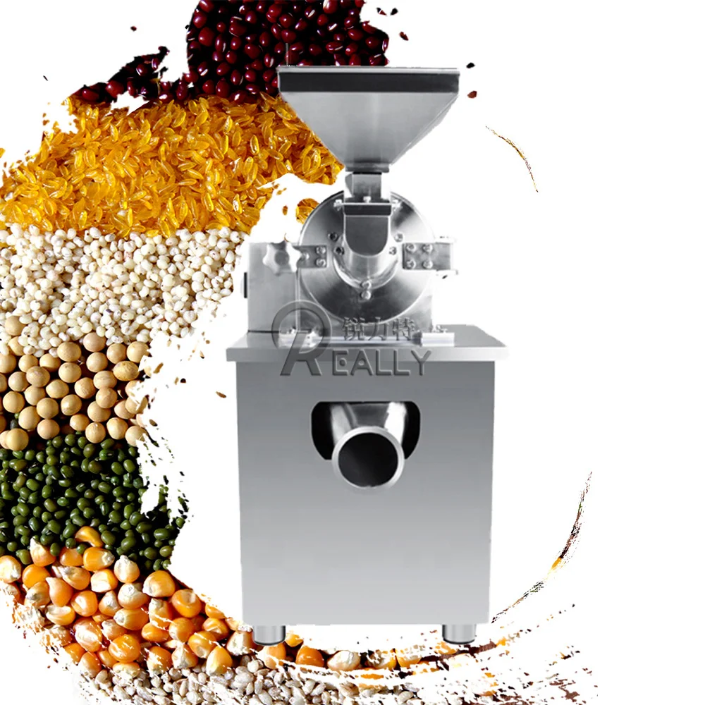 เกรดอาหาร Commercial Chili Pepper เครื่องบดผงช็อกโกแลตน้ําตาลผงบดละเอียดทางการแพทย์บดกาแฟเครื่องบด