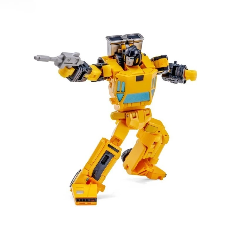 【Disponibile】 Giocattolo di trasformazione NA H69 H69P H69R Piccola proporzione Linea di avvertimento bianca Modello di robot in movimento Regalo per ragazzo Scatola originale