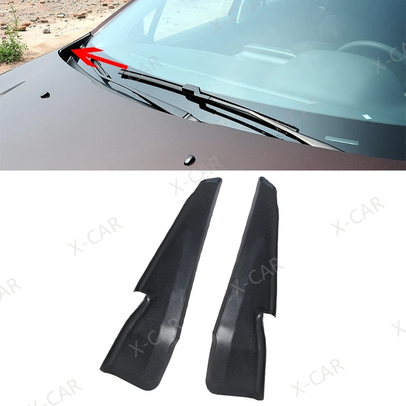 For Peugeot 208 2008 Front Windshield Wrap Corner Plate Cover  Wiper Side Trim Lid Panel 96748542XT 96748540XT