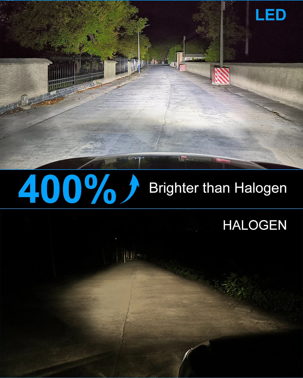 NAOEVO V05 1:1 مصباح أمامي صغير Led H7 Canbus H4 H11 ضوء السيارة 9005 HB3 9006 HB4 12 فولت 100 واط كشافات السيارات 9012