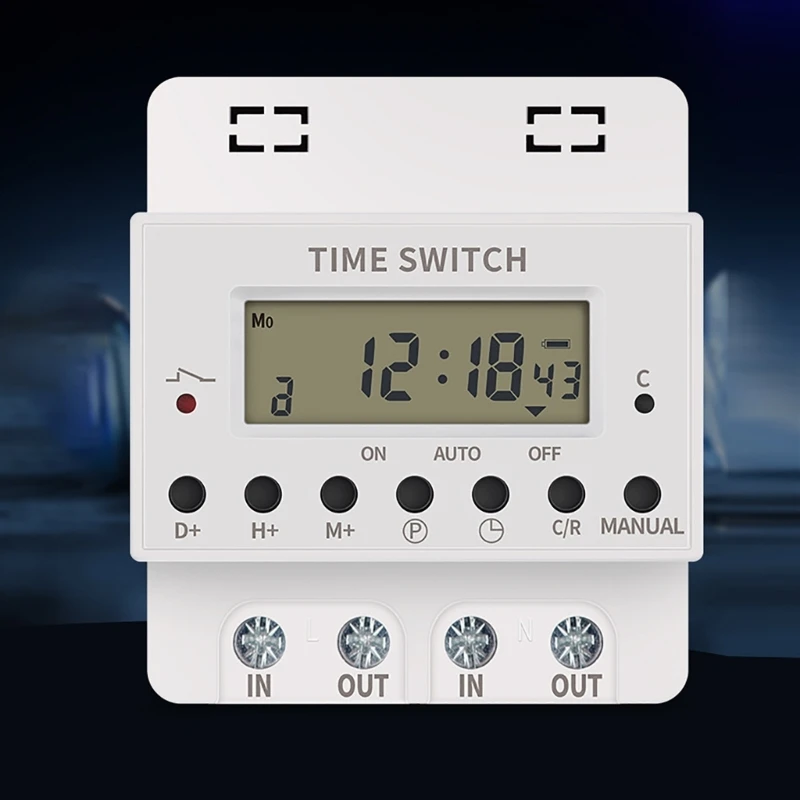 Interruptores temporização fáceis usar com temporizador leve KG316T para diversas aplicações M4YD