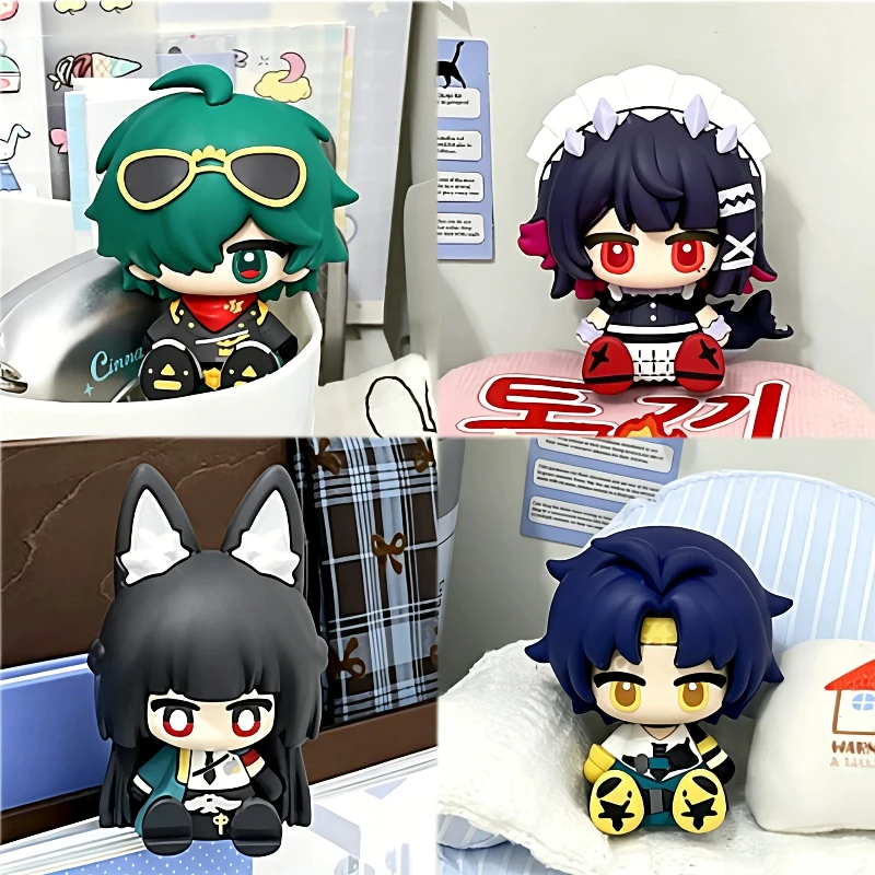 Figuras Chibi de miHoYo Zenless Zone Zero, Ellen, Joe Hoshimi, Miyabi Asaba, Yuma, Lindas Figuras de Anime, Modelo de Juego, Juguete, Decoración de Escritorio, Regalos